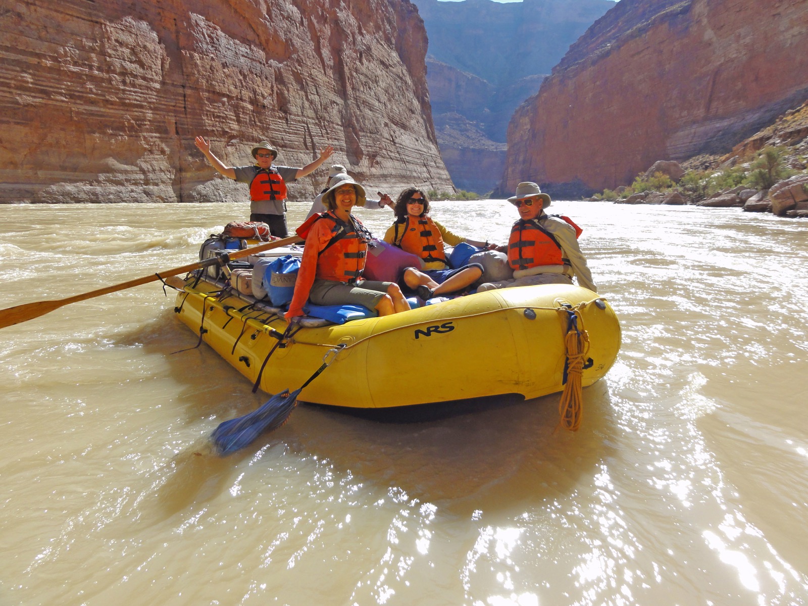 rafting the grand canyon private trip