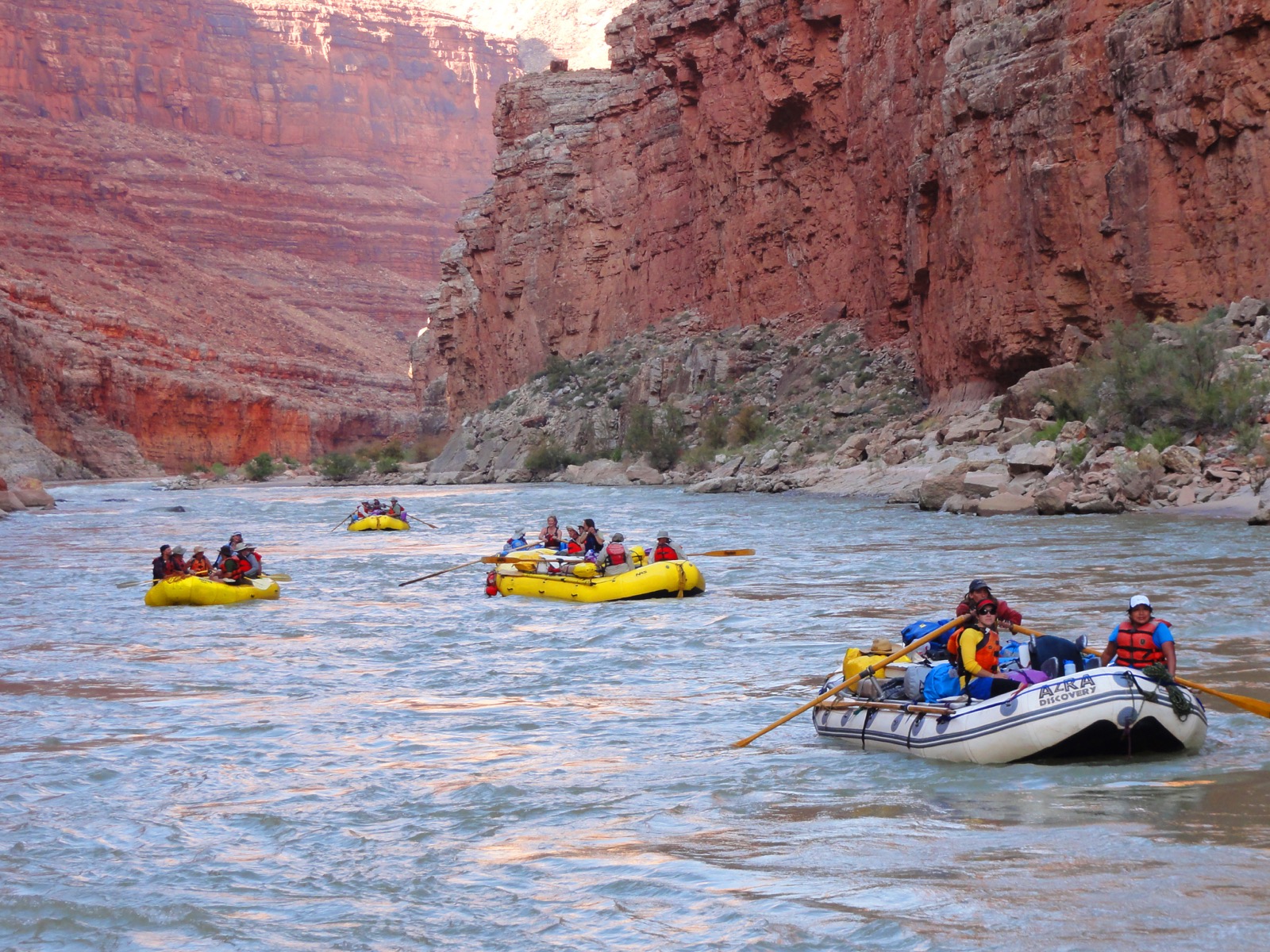 grand canyon raft tour