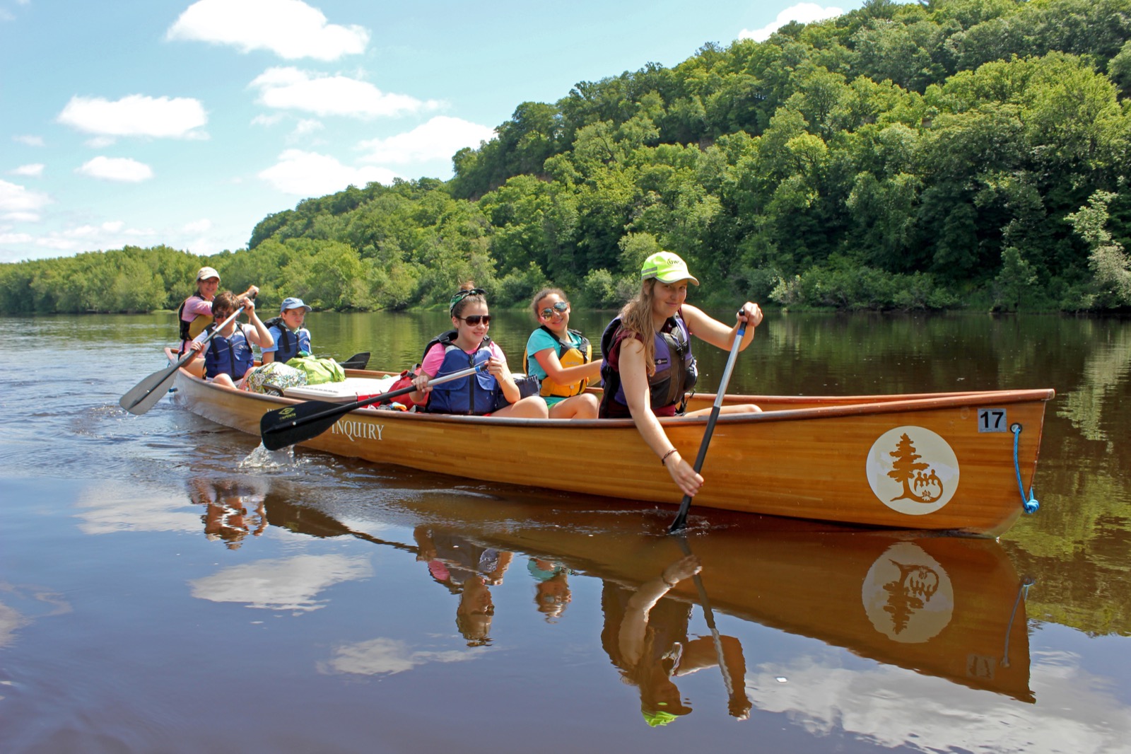 canoe trip st croix river