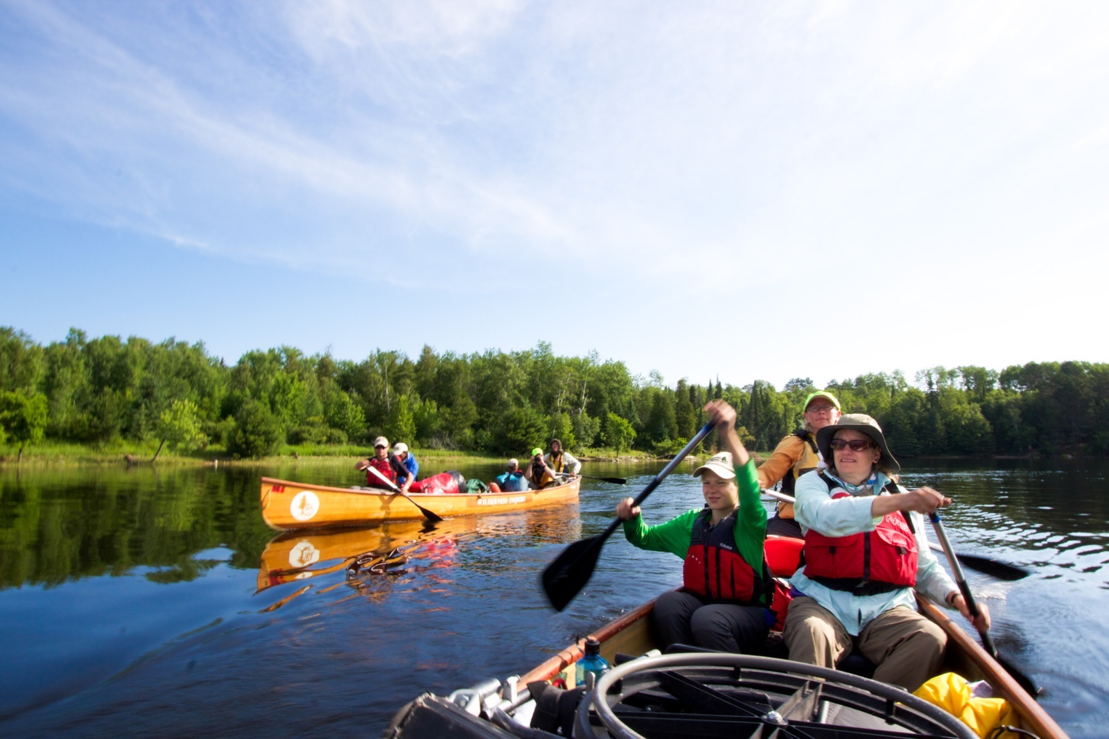 Voyageurs National Park Family Canoe Wilderness Inquiry