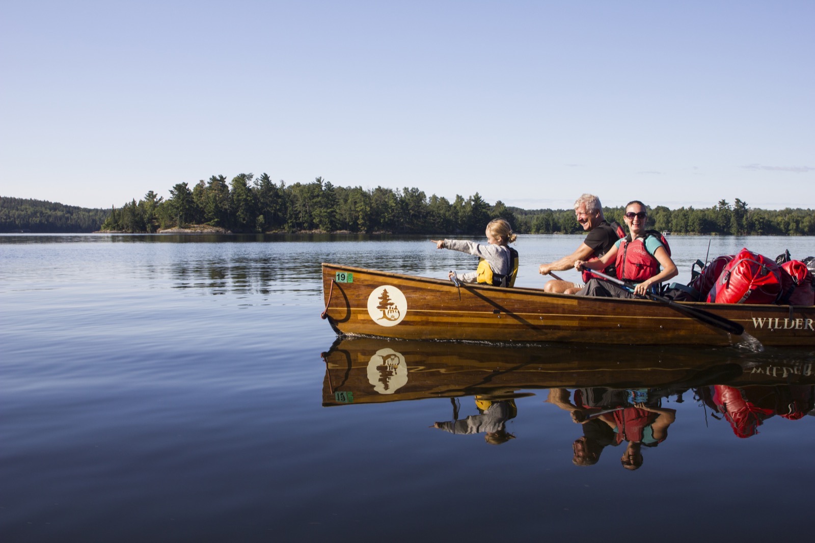 Voyageurs National Park Family Canoe