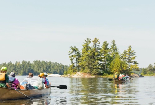 Voyageurs National Park Family Canoe